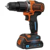 en solde BLACK+DECKER Perceuse à Percussion Sans Fil BDCHD18KST 20